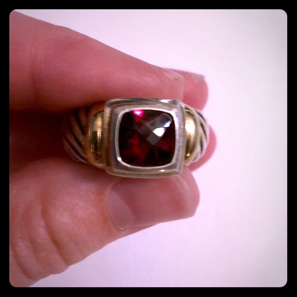 David Yurman Nobelesse garnet ring
